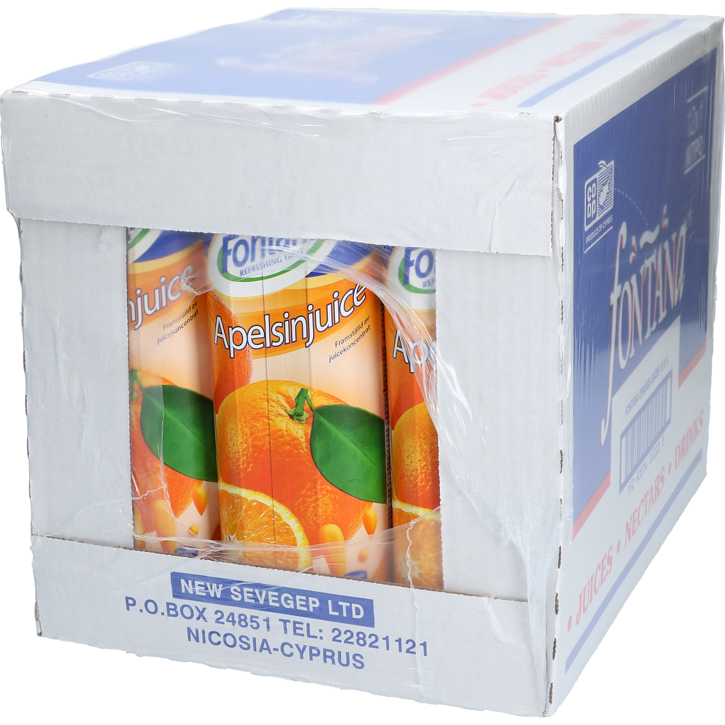 FONTANA APPELSINJUICE 1L