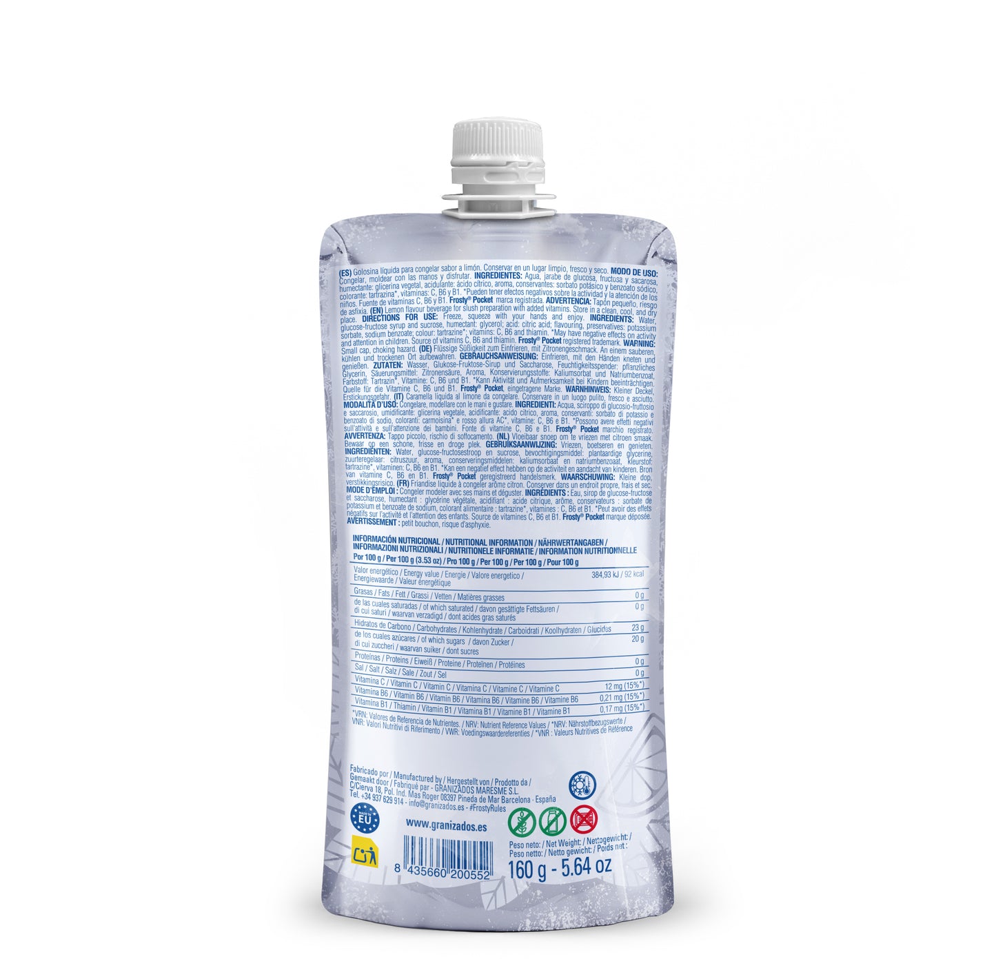 Frosty Pocket Slush Lemonade