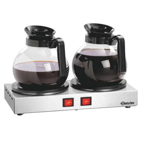 Coffee heating plate WP-K200 Bartscher Note: Without flasks