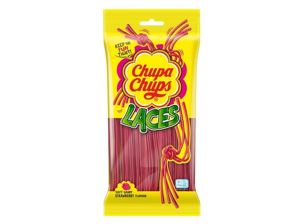 Chupa Chups Strawberry Laces Pack 90g