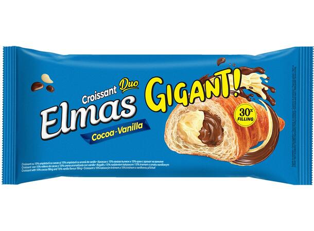 Croissant Elmas Gigant CocoaVanilla 160g