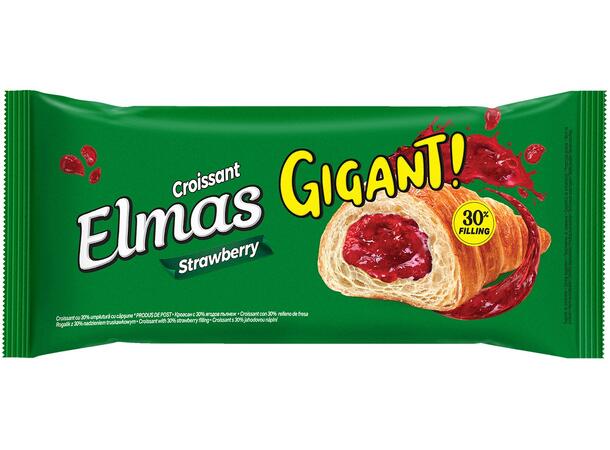 Croissant Elmas Gigant Strawberry 160g