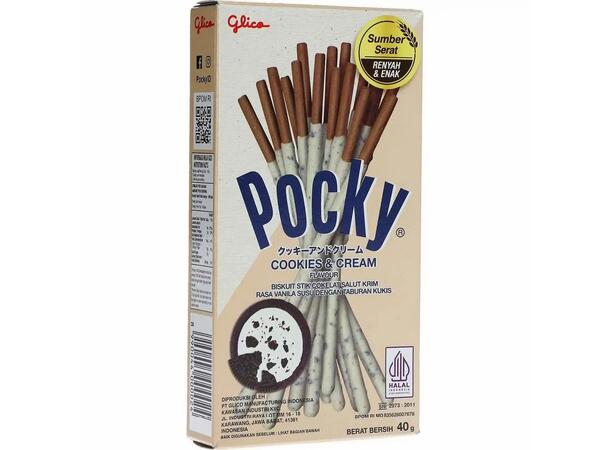 Glico Pocky Cookies & Cream Flavour 40g