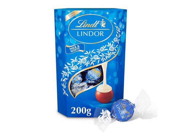 Lindt Lindor Milk & White Chocolate