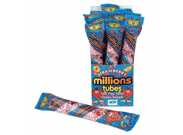 Millions Strawberry Tube 55g
