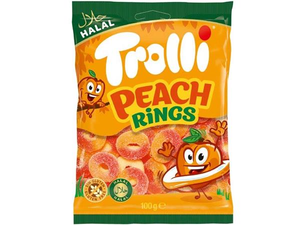 Trolli Halal Peach Rings 100g