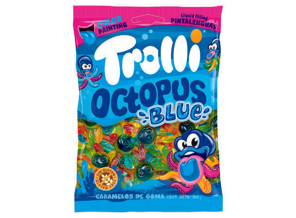 Trolli Octopus Blue 100g