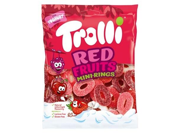 Trolli Red fruit Minirings 100g