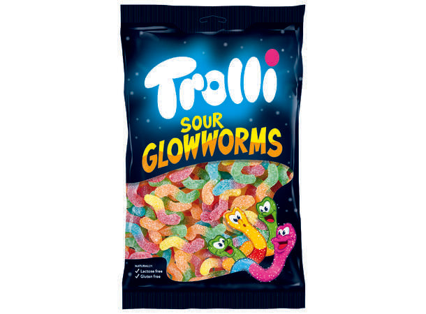 Trolli Sour Glowworms 1kg