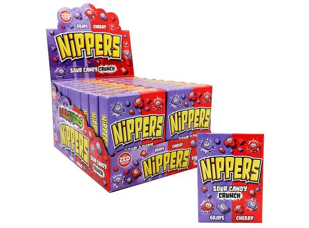 Zed Candy Nippers Grape & Cherry Box 50g