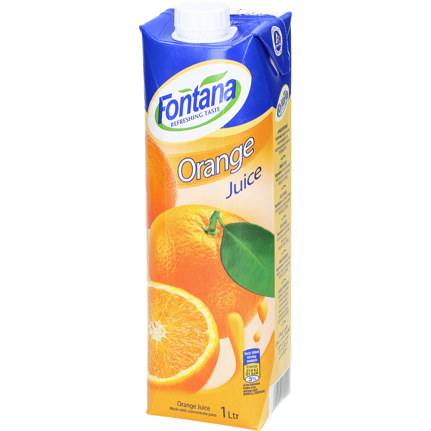 FONTANA APPELSINJUICE 1L