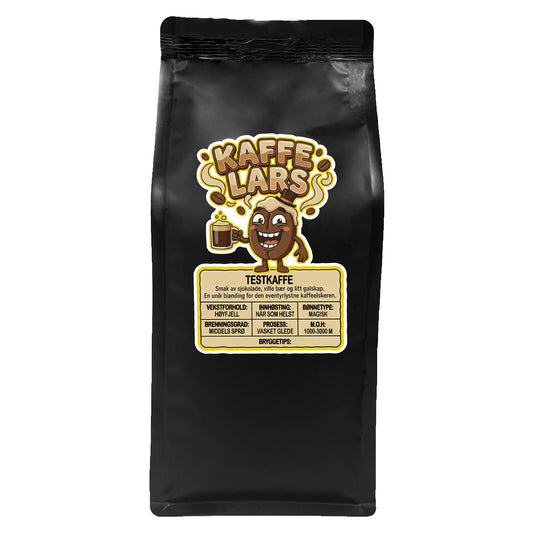 Kaffelars Testkaffe 1000gr (1kg)