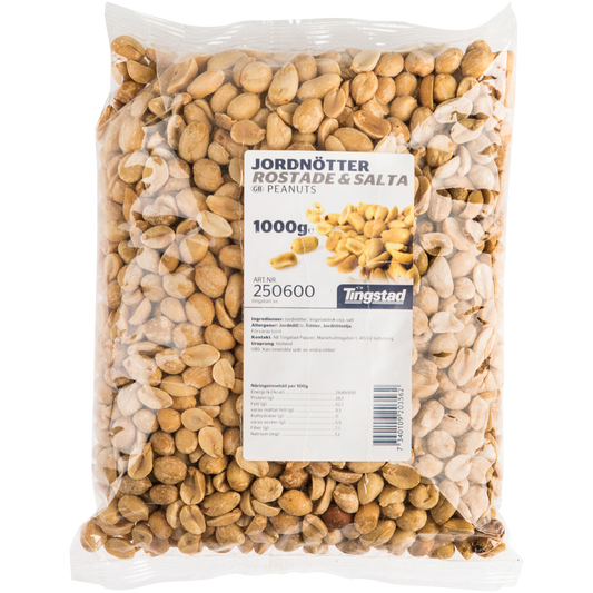 PEANØTTER 1000 GRAM pris pr pose