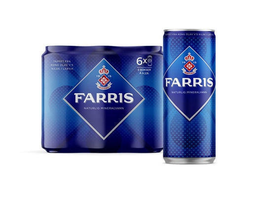 Farris Naturell CAN 4x6x033 Prisen er 16.90 pr stk pluss 2 kr i pant