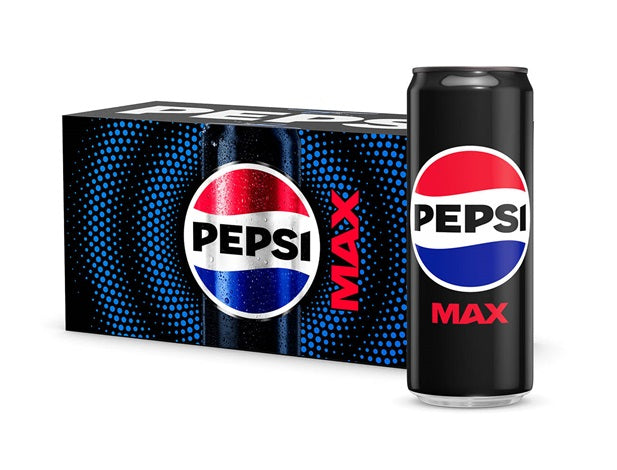 Pepsi Max CAN 3X10X0,33 pris 13.90 + pant pr box