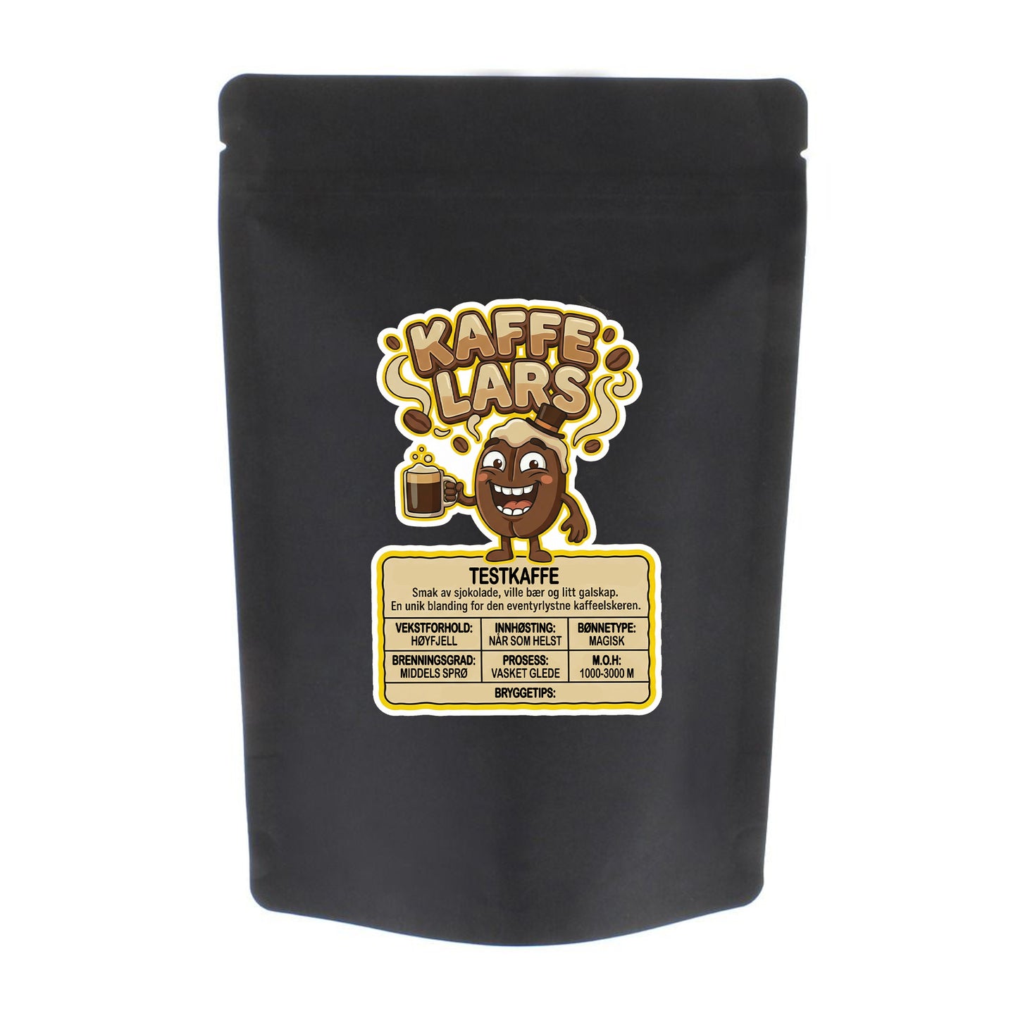 Kaffelars Testkaffe 500gr
