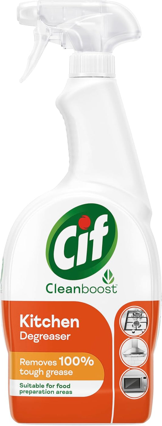 Cif Cleanboost Kitchen Spray  Frosty``
