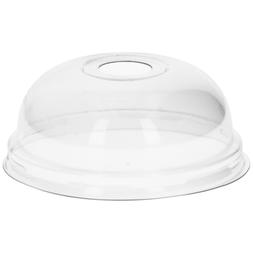 Kuppellokk med hull til pappbeger for slush 37 cl og 48 cl "city"