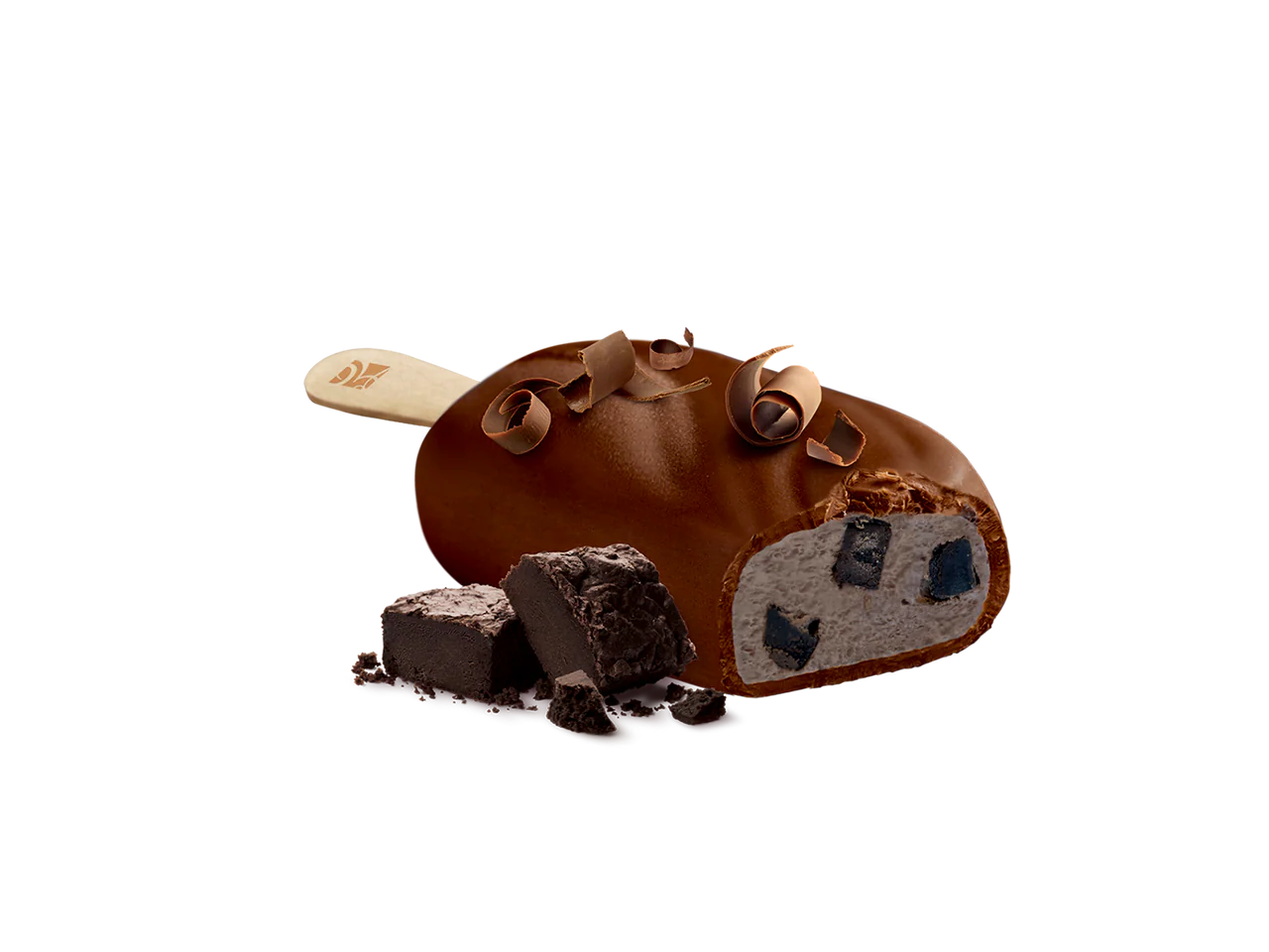 Dobbel Brownie 8 stk pr krt   pris pr stk kr 22.30