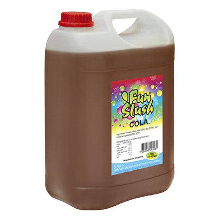 Fun Slush Cola  ( OBS !! Gir 5liter extra slush)