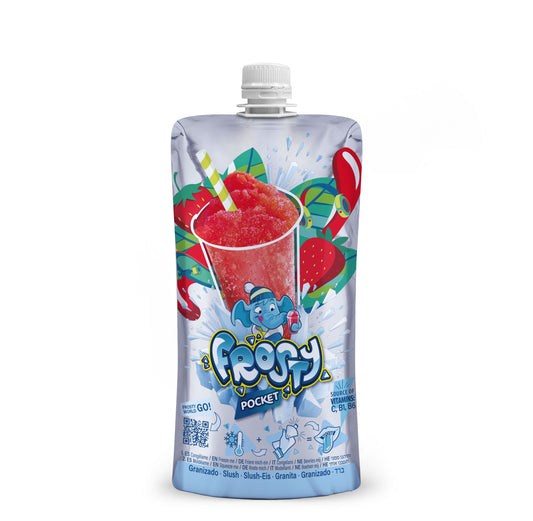 Frosty Pocket Slush Jordbær