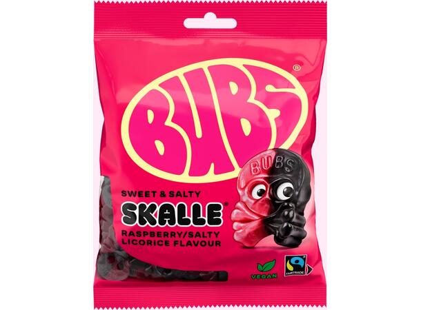 BUBS Hallon/Lakritsskalle Gele 90g