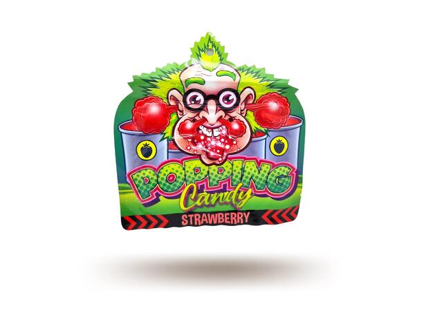 Dr. Sour Popping Candy Strawberry