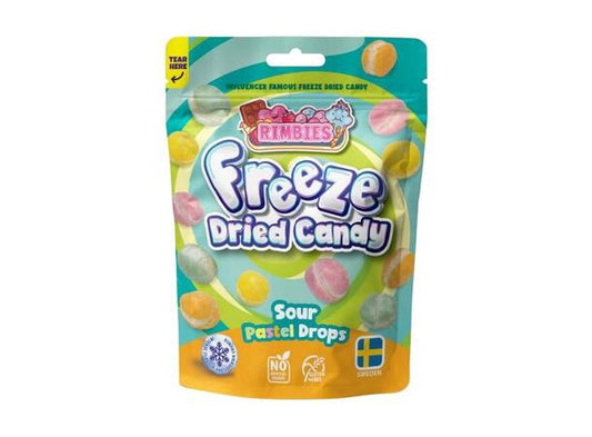 Freeze Dried Candy Sour Pastel Drops 80g