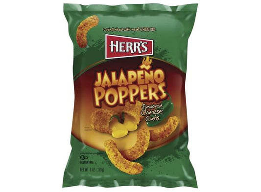 Herr's Jalapeno Poppers Cheese Curl 170g