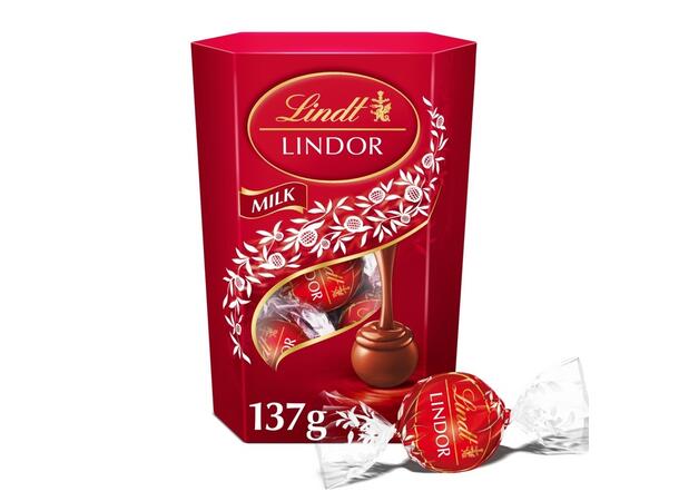 Lindt Lindor Milk Chocolate Truffles Box