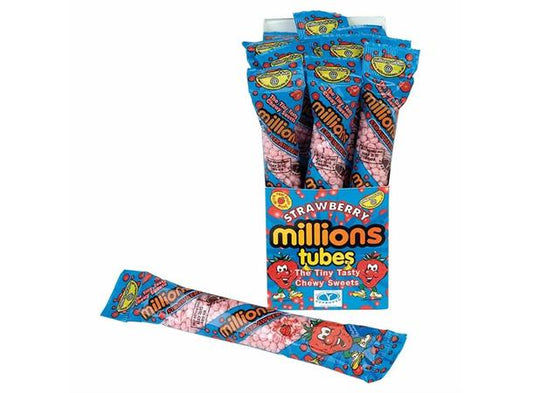 Millions Strawberry Tube 55g