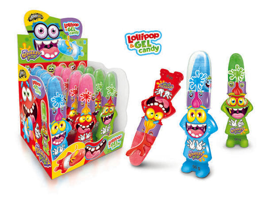 Mr Squeeze Pop Lollipop & Gel Candy