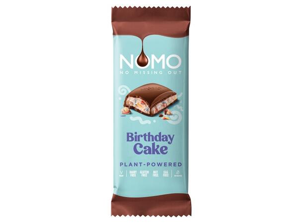 NOMO Birthday Cake XL Bar 127g