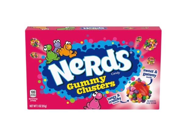 Nerds Gummy Clusters Rainbow Box 85g