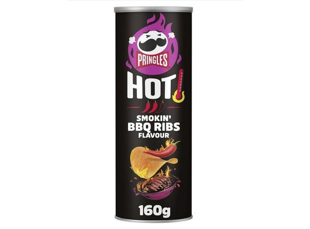 Pringles Hot Bbq Ribs 160g