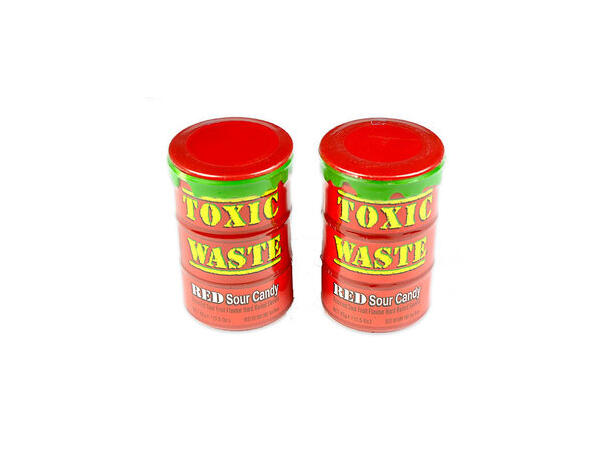 Toxic Waste Red Sour Candy 42g