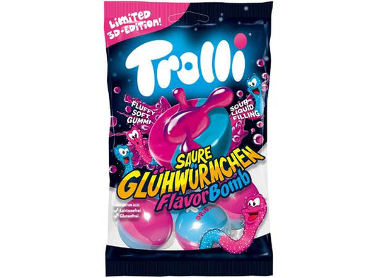 Trolli Flavorbomb Sour Glowworms 75g