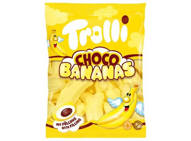 Trolli Mallow Choco Bananas 150g
