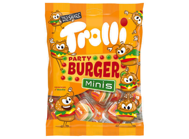 Trolli Party Burger Minis 100g