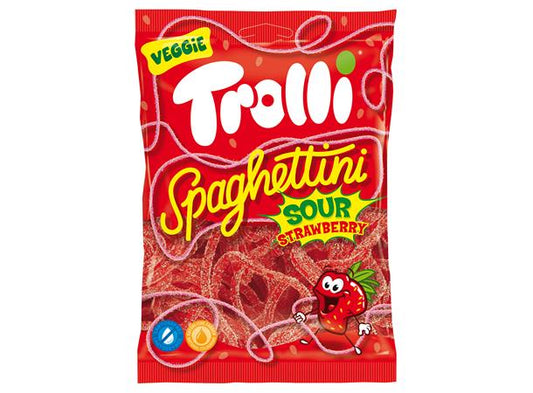 Trolli Spaghettini Strawberry sour