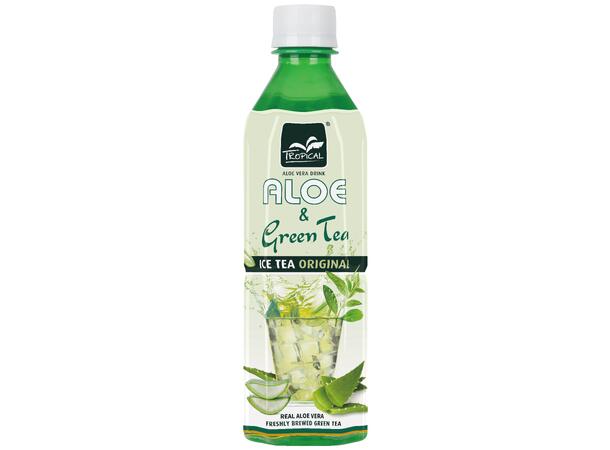 Tropical Aloe Green Tea Natural 500ml