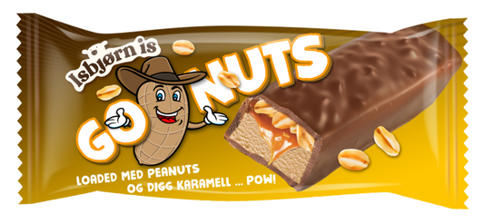 Go Nuts 48g 12 stk pr krt   Pris 13.90 pr stk