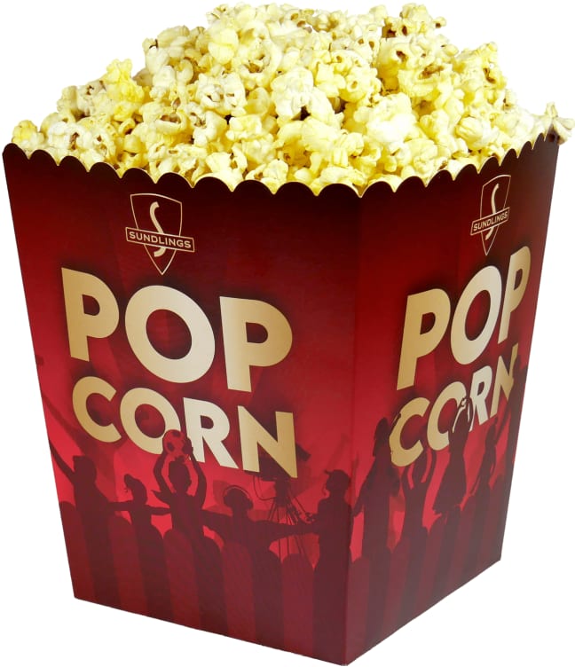 Popcorn cup Store 5.2L 400 pieces per DKK