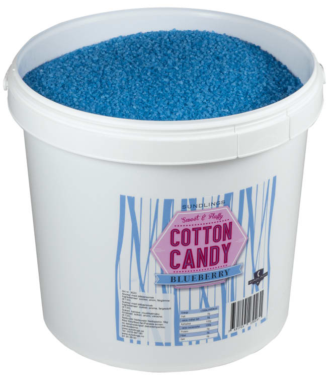 Cotton candy Blueberry 5 kg