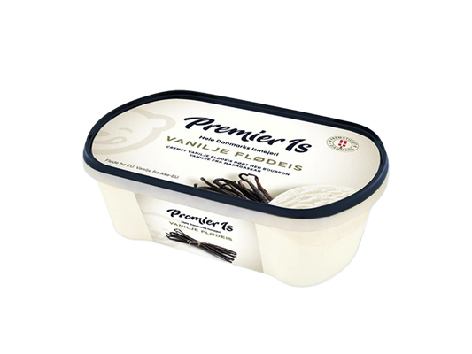 0,8 L Vanilje-is   pris pr stk