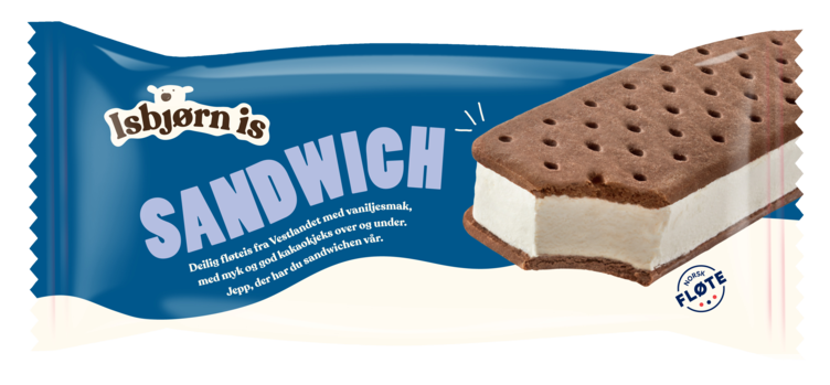 Sandwich 12 stk pr krt     Pris 13,90 pr stk